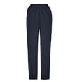 thumbnail image 3 of Timegard Sweatpants for Women Joggers Elastic Waist Drawstring Fall Winter Casual Comfy Pants with Pockets, 3 of 6