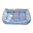 thumbnail image 1 of Lits pour Grands Chiens Rectangle Chat et Lit pour Chien Super Épais Chaud Coussin en Peluche Coussin pour Usage Intérieur et Extérieur Lits pour Chats d'Intérieur, 1 of 6