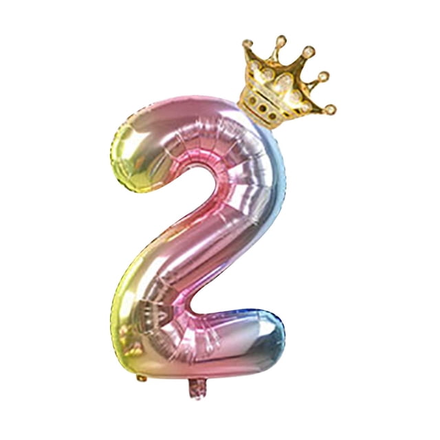 Agiferg Used For Birthday Party, Anniversary Celebration 32IN Number Decoration