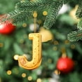 thumbnail image 2 of Christmas Tree Alphabet Letter Z Ornament, 2D Acrylic Pendant for Car Rearview Hanging, Backpack Decoration, Home Holiday Decor and Festive Season Accessory, 2 of 7