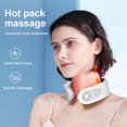 thumbnail image 4 of EGNMCR Intelligent Charging Vibration Massage Cervical Spine Instrument Micro Current Heating Neck Protector Neck Shoulder Neck massager, 4 of 9