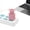 Couleur rose, variante sur Étui Protecteur de Charge Rapide USB-C, Enrouleur de Câble de Données en Silicone Xinsrenus 20W 18W, Protection de Câble, Organisateur de Rangement pour Téléphone, Voyage, Bureau, Maison, Blanc