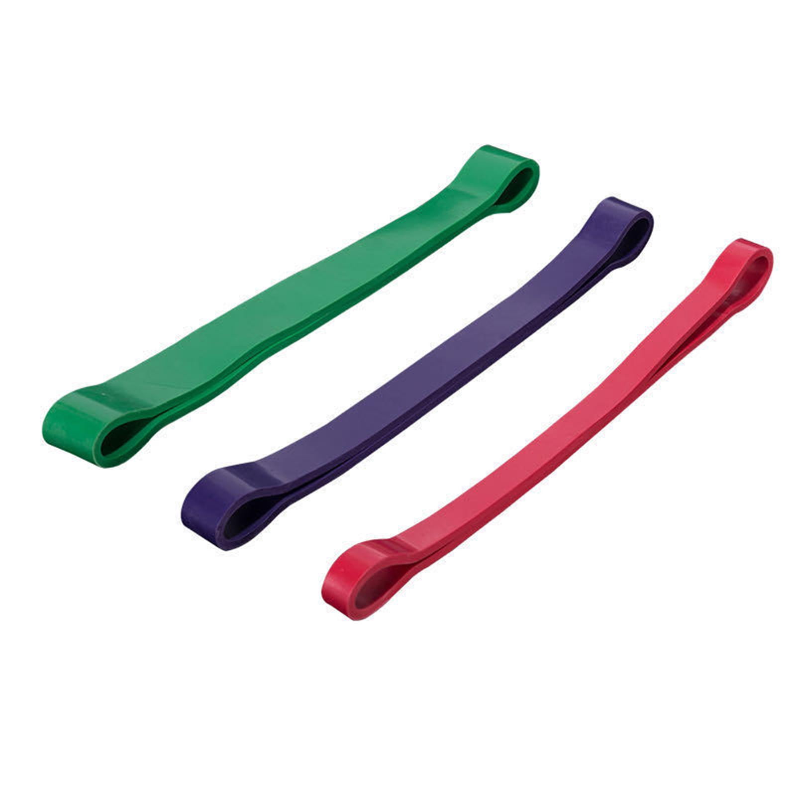 3x Elastic Resistance Bands Home Gym Booty Band Pilate Workout Bands Women