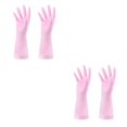thumbnail image 4 of yingyy 2pcs Gloves Mittens Outdoor Home Clean Accessory Lightweight Kitchen Pink 2Set, 4 of 6