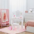 thumbnail image 3 of Teamson Kids Vanity Set Little Princess Anna Medium Roleplay Playset White, 3 of 10