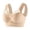 Beige#women pushup bra, variant on FAVIPT Women Bras Plus Size Thin Hide Back Fat Daily Underwear Lace Mesh Breathable Soft Bras Wireless Tank Bralette Beige,XXXXXL