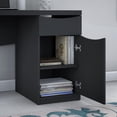 thumbnail image 2 of Bush Furniture Montrese Computer Desk in Classic Black, 2 of 4