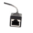 thumbnail image 3 of Unique Bargains Rallonge de Câble Ethernet 1 m 3,3 Pi RJ45 Mâle vers Femelle, 3 of 3