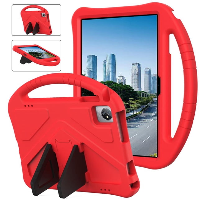 Étui pour Teclast P40S 2023 P30S P20S P20HD P40HD 2022 Étui EVA Tablette pour Enfants Support Housse pour Teclast M40 SE M40 Plus M40 Pro Rouge Teclast P30S 2022