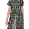 thumbnail image 4 of Moomaya Robe Kurti Longue Indienne Imprimée en Coton Tunique Robes pour Femmes, 4 of 5