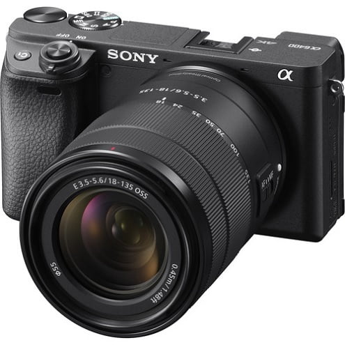 Sony Alpha a6400 Appareil Photo Numérique Sans Miroir avec Objectif 18-135 mm
