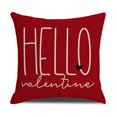thumbnail image 1 of TIMIFIS Valentines Pillows Covers 18x18 In, Red Throw Pillows Covers, Couch Pillows Covers, Valentine's Day Pillows Covers for Large Couch Sofa Home Inside Outside Holiday Party Decor, 1 of 1
