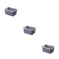 thumbnail image 1 of Maytalsory Premium And Nest-able Storage Solution For Desk Storage Basket Widely grey s 3Set, 1 of 6
