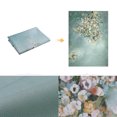 thumbnail image 2 of Andoer 1.5 * 2.1m/5 * 7ft White Flower Wall Photography Background Backdrop Photo Studio Pros, 2 of 7