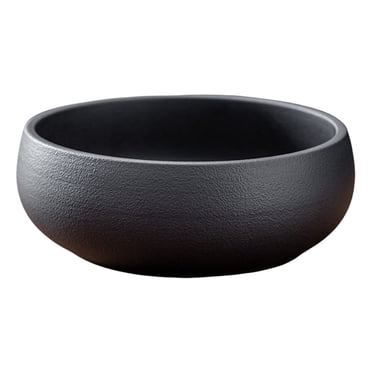 Jierger Grand Bol en Céramique Émaillée de Calibre, Bol d'Eau Bonsaï Hydroponique, pour Décoration de Table de Jardin Intérieur