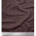 thumbnail image 1 of Soimoi Cotton Duck Fabric Triangle Shirting Printed Craft Fabric by The Yard 56 Inch Wide, 1 of 3