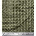 thumbnail image 1 of Soimoi Beige Polyester Crepe Fabric Wild Animal Skin Small Fabric Prints by Yard 52 Inch Wide, 1 of 3