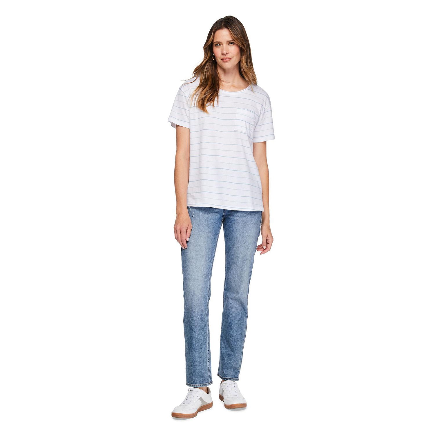 T-shirt à pochette George pour femmes