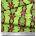thumbnail image 2 of Soimoi Silk Fabric Stripe & Ogee Damask Decor Fabric Printed Yard 42 Inch Wide, 2 of 3
