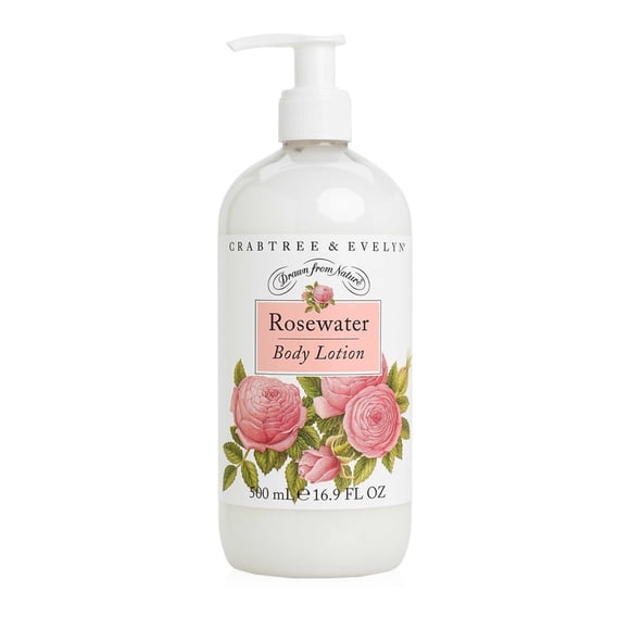 Crabtree & Evelyn Body Lotion Rosewater 16.9 Fl Oz