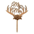 thumbnail image 5 of Cake Topper Wedding Cake Picks Wedding Cake Picks And Toppers Wooden Cake Topper, 5 of 5