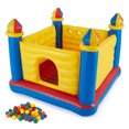 thumbnail image 1 of Intex Inflatable Jump-O-Lene Castle House w/Multi-Colored Fun Ballz, 100 Pk, 1 of 12