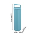 thumbnail image 3 of Wide Mouth Stainless Steel Vacuum Insulation Large Capacity Outdoor Portable Sports Kettle 480mL, 3 of 6