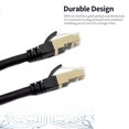 thumbnail image 2 of Mistaha Cat8 Ethernet Cable High Speed Network Cable 40Gbps 2000Mhz/ Shielded Twisted Pair/ Gold Plated, 2 of 8
