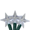thumbnail image 1 of Hofert LED M5 Star Christmas Lights - Pure White - 8' Green Wire - 25ct, 1 of 2