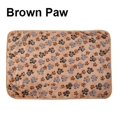thumbnail image 4 of Chien de Chat Chiot Os Patte Impression Chaude Corail Molleton Tapis de Lit Couverture Douce, 4 of 10