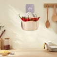 thumbnail image 4 of EGNMCR Storage Containers Wall Hanging Basket Wall Mounted Plastic Fruit And Vegetable Storage Hanging Basket Hanging Vegetable Basket For Kitchen 3 Pack. Hanging Basket, 4 of 7