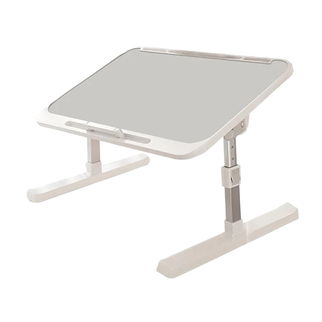 DOLITY Foldable Laptop Bed Table Bed Tray Lap Desk for Living Room Tea Room Working Gray Style B