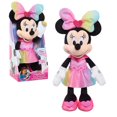 thumbnail image 1 of Disney Junior Minnie Mouse Sparkle and Sing Minnie Mouse, 13 Inch Feature Plush with Lights and Sounds, 1 of 8