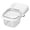 White-Free Size, variant on FHBVT Kitchen Sink Hanging Strainer with Suction Cup Fine Mesh Filter Basket Drain Organizer Food Waste Collector Easy Clean Design Anti Clogging Kitchen Sink Storage Tool for Vegetables Fruits Home