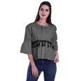 thumbnail image 4 of Moomaya Hauts Boho Coton Décontractés Amples Blouses Haut d'Été Col Rond T-Shirt, 4 of 4