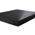 thumbnail image 1 of Unique Bargains Satin Silk Fitted Bed Sheet with Deep Pocket Ultra Luxury Smooth, 1 of 7