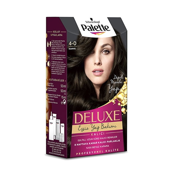 Palette de Luxe Teinture Capillaire 4-0 Brun