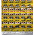 thumbnail image 1 of Soimoi Polyester Crepe Fabric Aztec Southwestern Decor Fabric Printed Yard 42 Inch Wide, 1 of 3