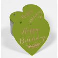 thumbnail image 2 of Inkdotpot Pack Of 100 Real Rose Gold Foil Paper Tags Happy Birthday Favor Hang Tags, 2 of 6