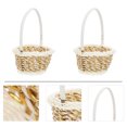 thumbnail image 4 of Shisuyan Panier à Main Portable Naturel 4 Pcs 3.5X5.5in, 4 of 8