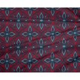 thumbnail image 4 of oneOone Polyester Lycra Fabric Paisley & Floral Ikat Printed Fabric 1 Yard 56 Inch Wide, 4 of 4