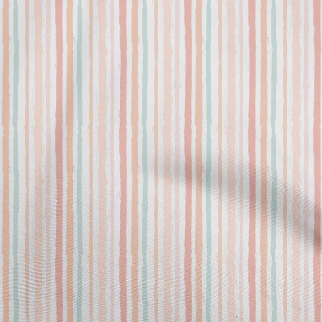 oneOone Viscose Chiffon Peach Fabric Abstracts Fabric For Sewing Printed Craft Fabric By The Yard 42 Inch Wide