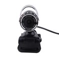 thumbnail image 1 of USB 2.0 0.3MPixels Clip on Webcam with Built in Microphone, HD 360360Degree Rotating Stand, for PC, High Definition, True Color Images, 1 of 7