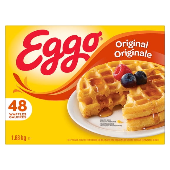 EGGO Original Waffles, 48 waffles, 1.68kg