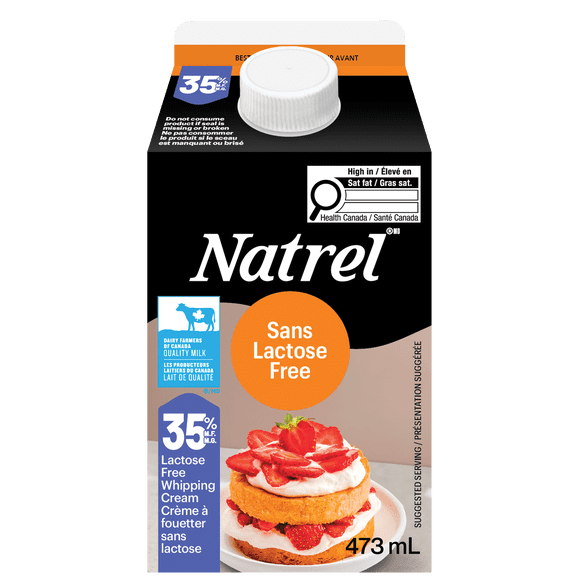 Natrel Sans Lactose 35 % Crème à Fouetter