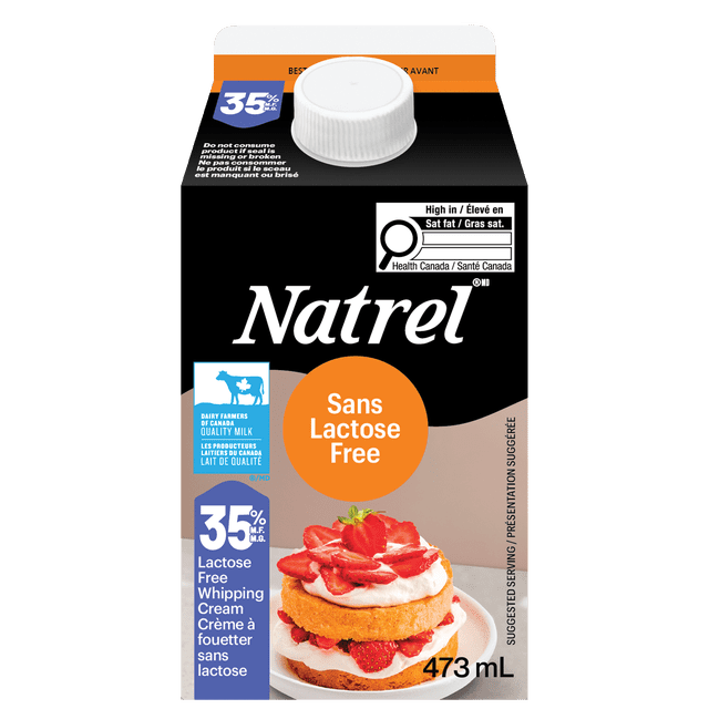 Natrel Lactose Free 35% Whipping Cream