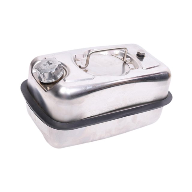 jinwen Motorcycle Seat Can Tank Liquid Storage Canister Practical Multipurpose 5L Stainless Steel
