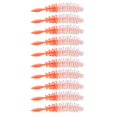 thumbnail image 2 of Double Couleur Appât de Pêche Doux, 10Pcs Silicone Leurre de Pêche Kit Needletail Simulation Appât pour Bar Poisson-Chat, 2 of 8