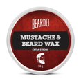 thumbnail image 1 of Beardo Beard & Mustache Wax - Extra Strong,50gm Each (Pack of 2), 1 of 5