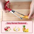 thumbnail image 1 of Coreer, Outil Multi-Usage, Corer Rapide, Facile à Utiliser en Forme de Poire Ananas Outil de Cuisine, 1 of 5